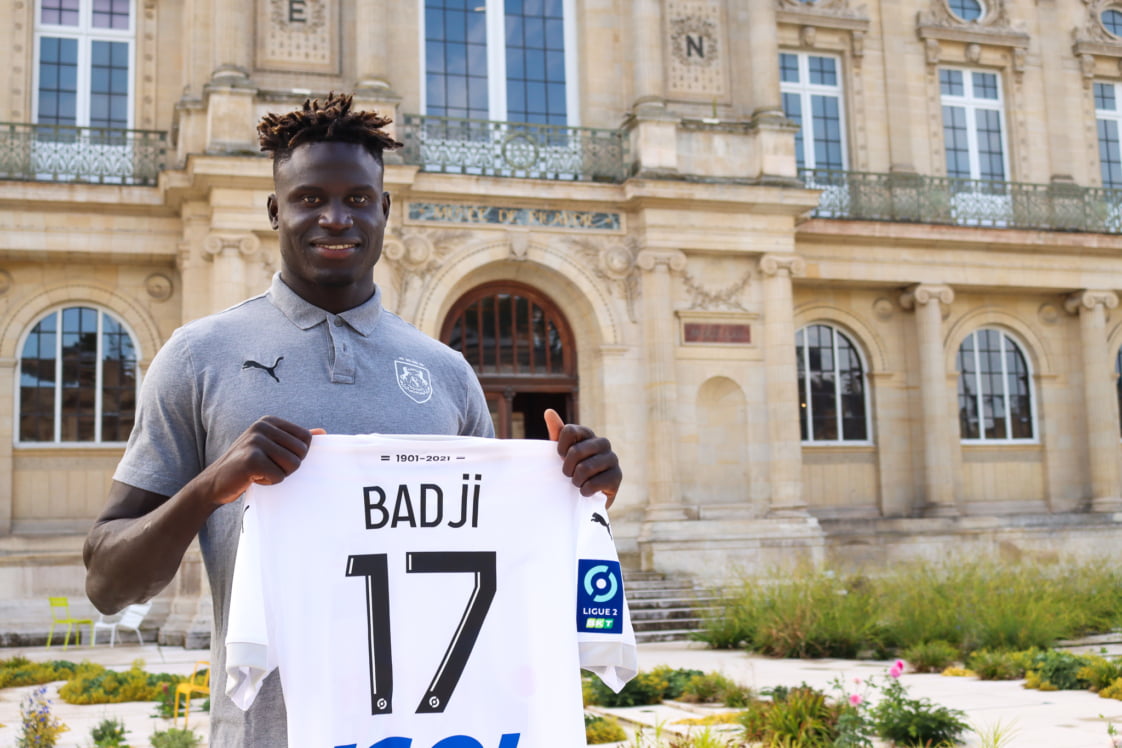 Officiel Aliou Badji prêté à Amiens Galsenfoot