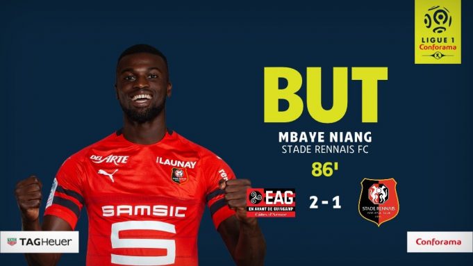 Magnifique but de Mbaye Niang