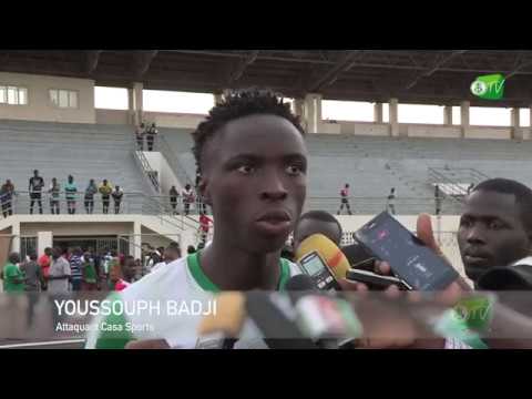 Casa Sport – Youssouph Badji après son triplé : «Je suis très content d’offrir ce succès à mon équipe»