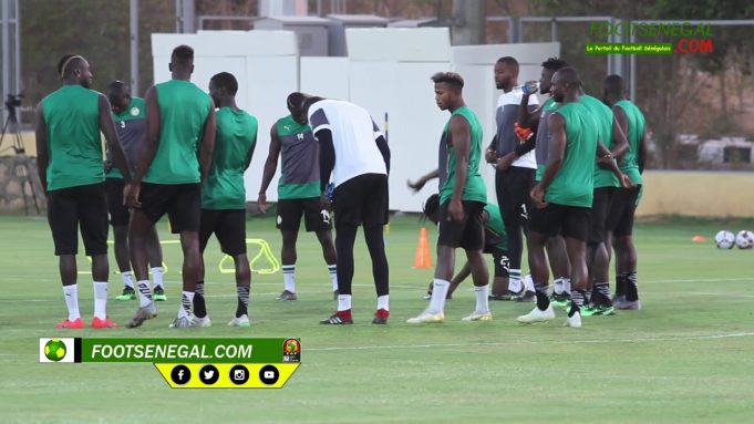 Can 2019- Sénégal vs Tunisie: Séance d’entraînement des Lions