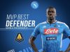 Officiel – Série A: Koulibaly meilleur défenseur de la saison 2018/2019