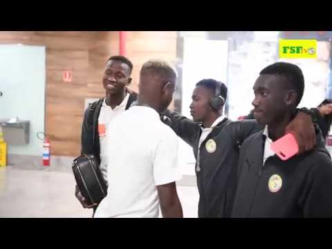 Coupe du Monde U17- Arrivés des Lionceaux à Vitoria Cariacica