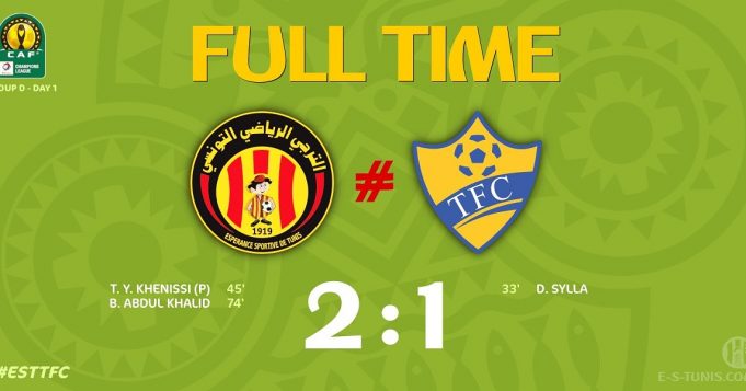 Ligue des Champions CAF: Espérance de Tunis 2-1 Teungueth FC résumé