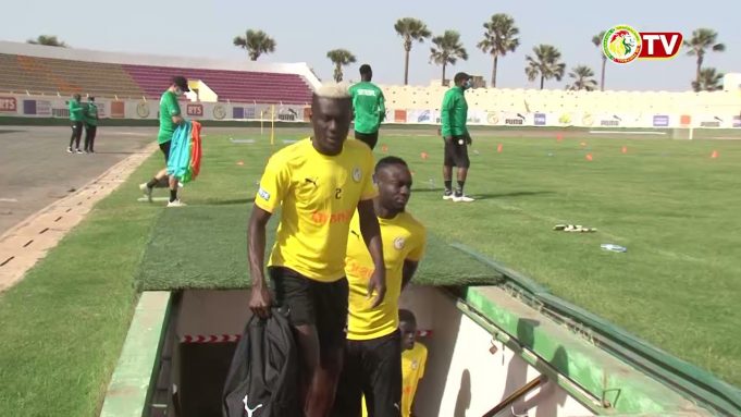Sénégal vs eSwatini : Première séance d’entraînement des Lions au Stade Lat-Dior