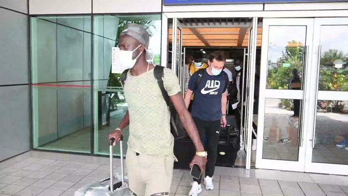 Congo vs Sénégal : Arrivée des Lions à Brazzaville
