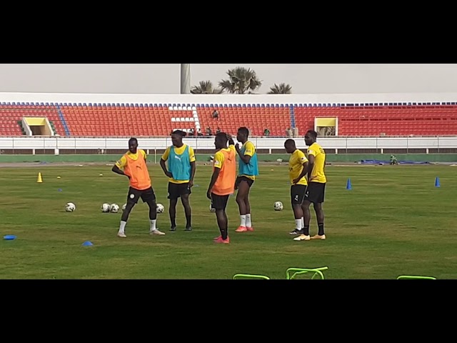 Sénégal vs Zambie- Deuxième séance d’entraînement des Lions