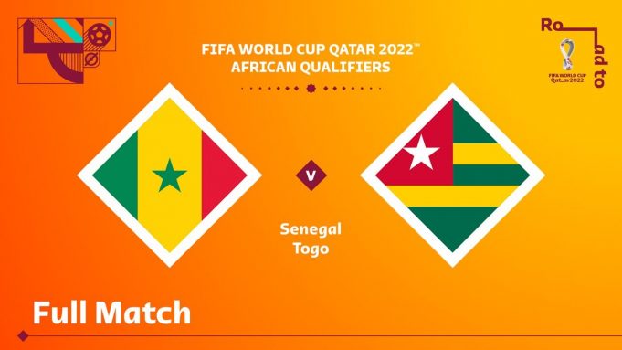 Éliminatoires Coupe du monde 2022- Sénégal vs Togo en direct, livestreaming