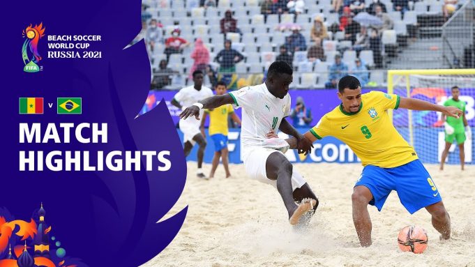 Beach Soccer quart de finale: Sénégal 5-4 Brésil résumé du match, highlights