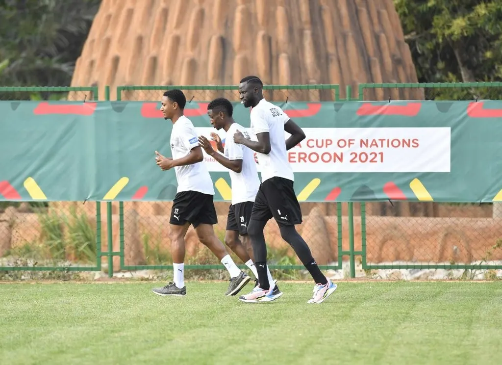 CAN 2021- Malawi vs Sénégal: Séance d’entraînement des Lions