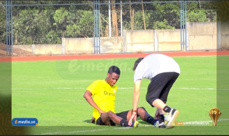 Entraînement des Lions- Pape matar Sarr et Kouyaté absents, inquiétudes autour de Bouna Sarr