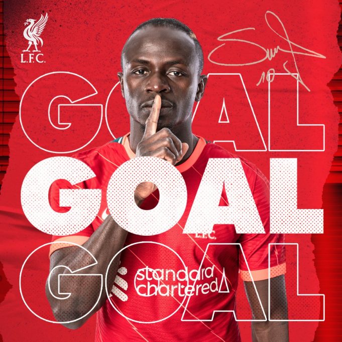 Premier League- 12e but de Sadio Mane !