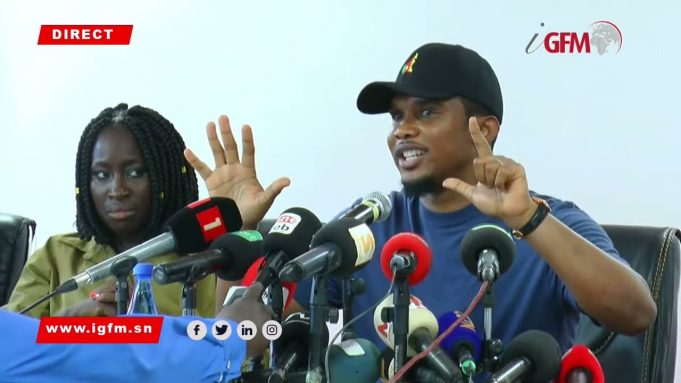 Sadio, Cissé, les lions et la CM: Les déclarations fortes de Eto’o à Dakar