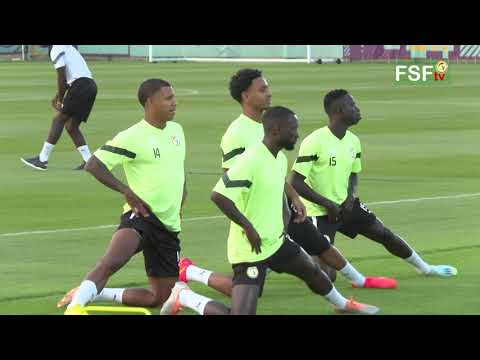 Qatar vs Sénégal : Dernière séance d’entraînement des Lions