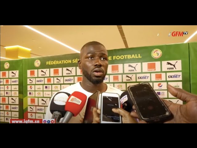 Sénégal 1-1 Burkina Faso; Koulibaly : «Les sénégalais sont déçus»