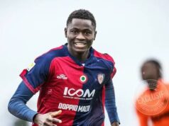 Mercato : L’Inter Milan séduit par le jeune attaquant sénégalais Paul Mendy (Cagliari)