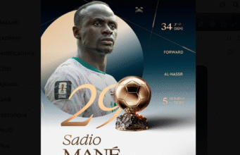 Ballon d’OR – « Sadio Mané pouvait prétendre à une meilleure place » (Manager)